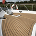 Stevens 1240 with Permateek Synthetic Decking in 'New Classic' with black caulking.